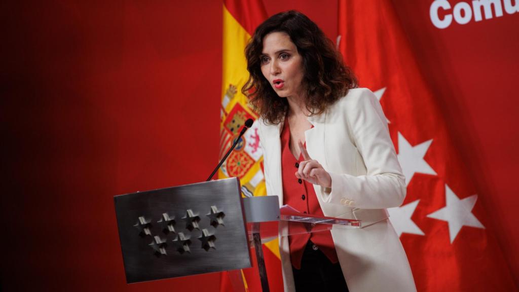La presidenta de la Comunidad de Madrid, Isabel Díaz Ayuso.