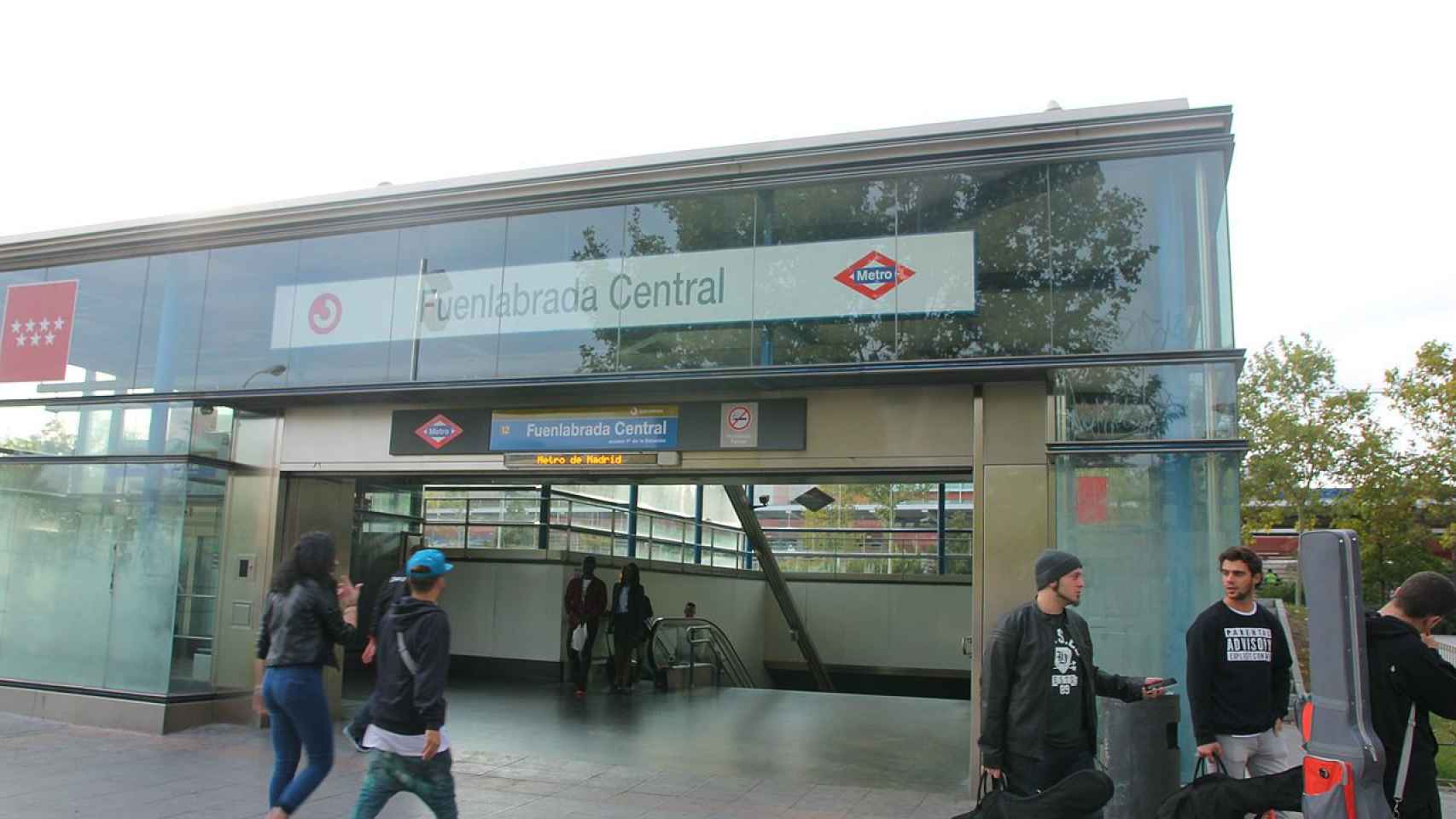 Estación de Metro de Fuenlabrada Central.