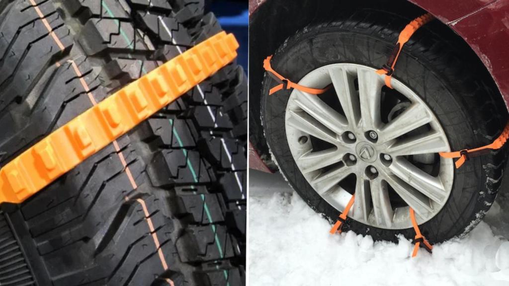 Zip Grip Go colocado en una rueda.