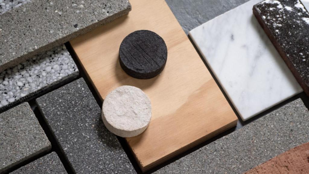 BioBasedTiles está disponible en distintas texturas y tamaños