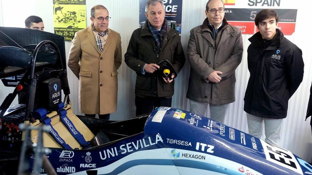 José Luis Sanz, en un acto este lunes