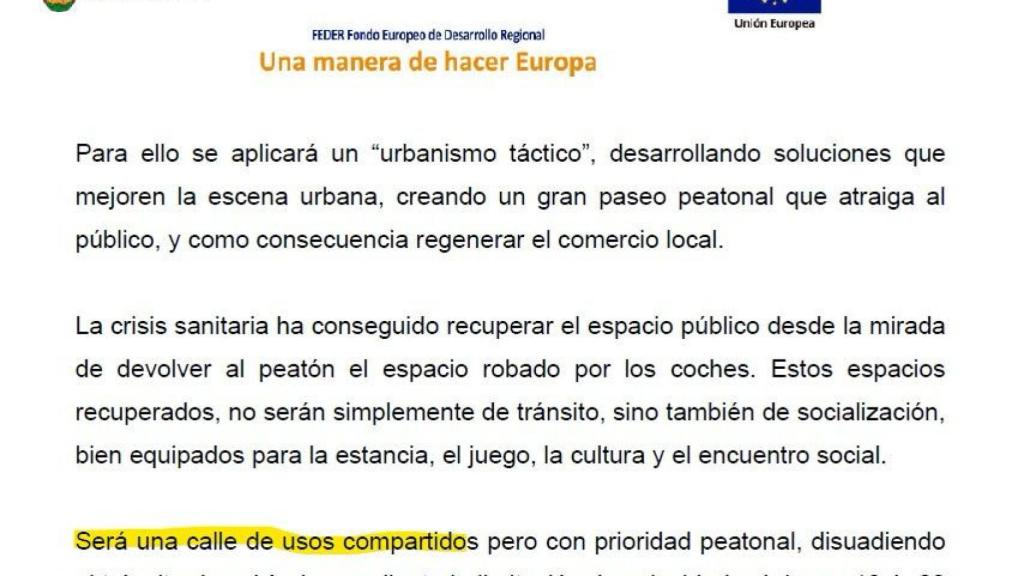 Información difundida por el PSOE