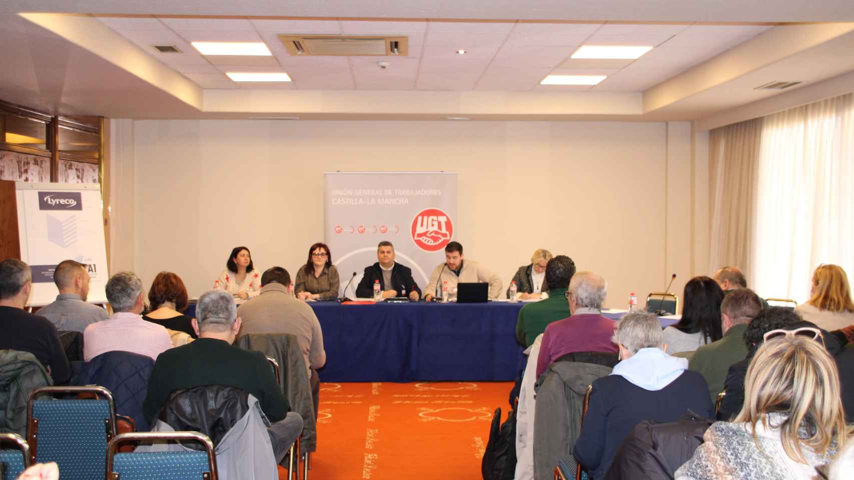 Reunión del comité de UGT en Castilla-La Mancha.