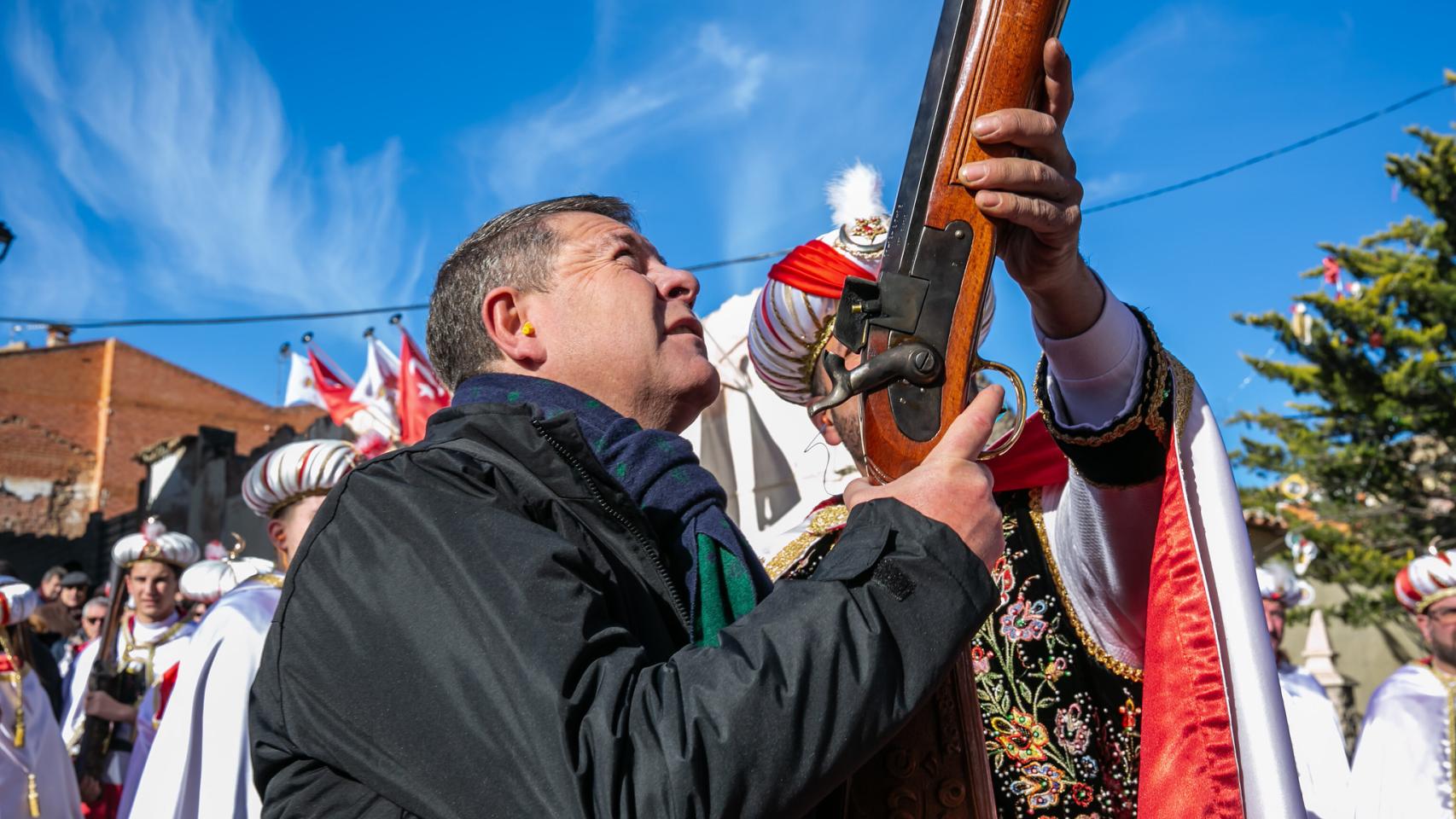 Page en la Fiesta del Santo Niño de Valverde