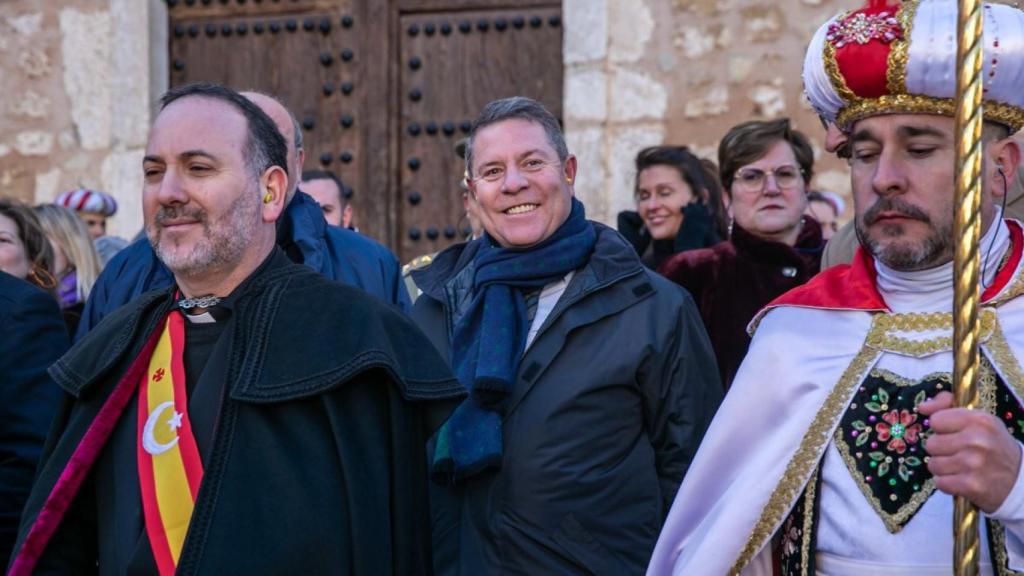 Otro momento del presidente Page en la fiesta