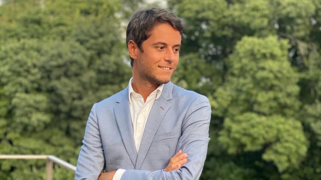 Gabriel Attal, en 2021.