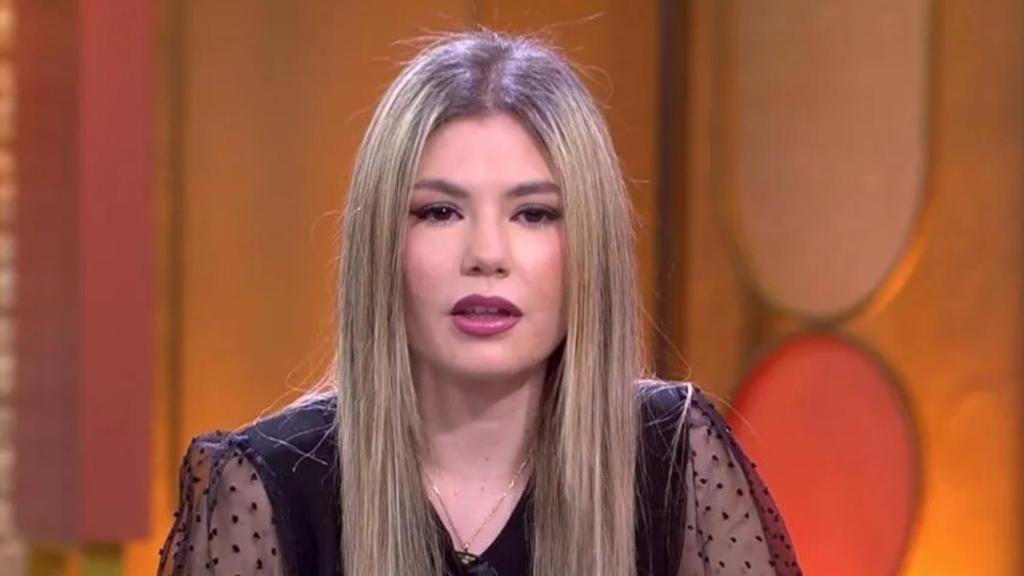 Ana, nieta de Paco Arévalo, en el programa 'Fiesta'.