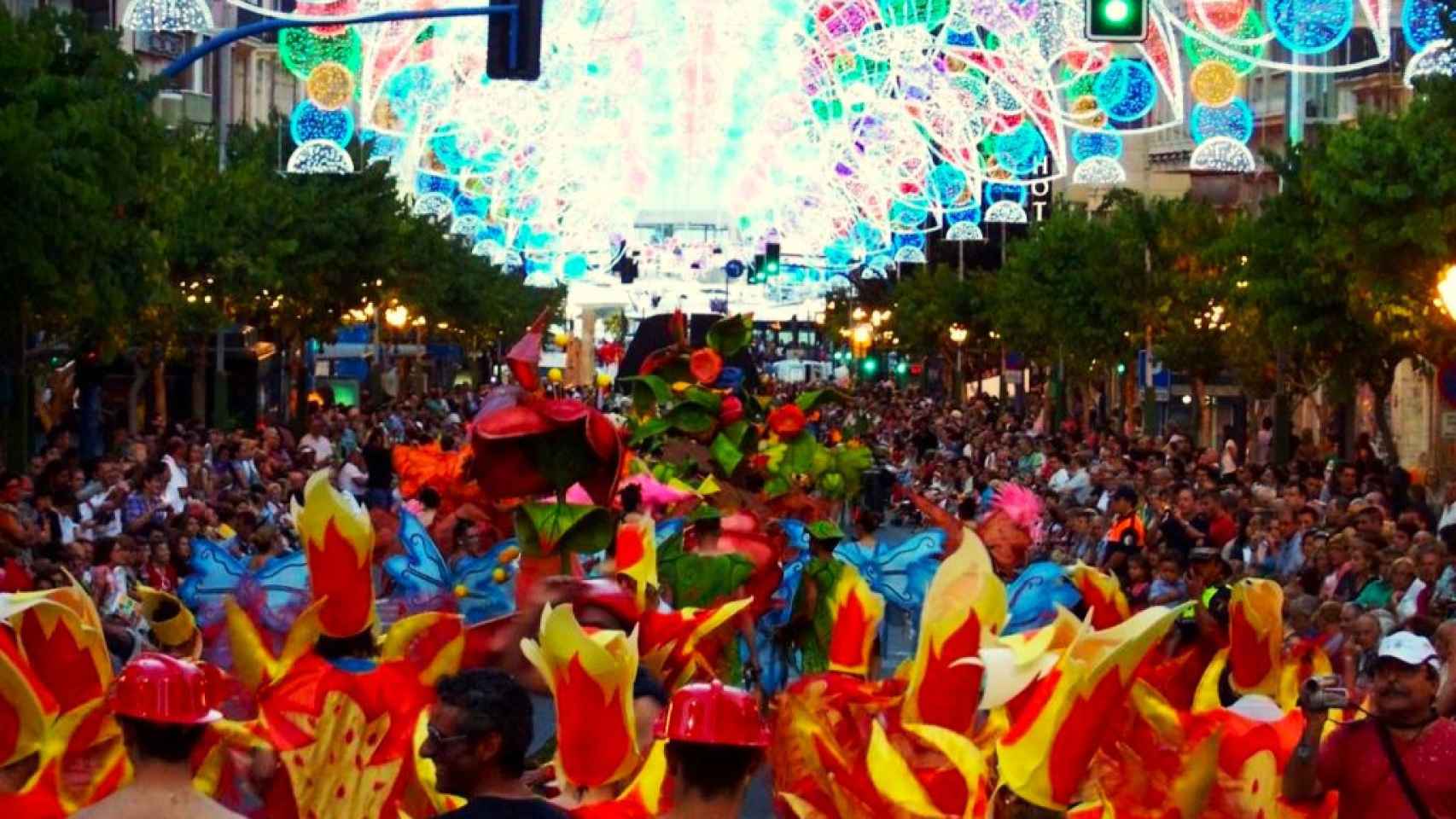 El Carnaval de Alicante, en una anterior edición.