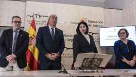 Toma de posesión de la nueva vicesecretaria de la Diputación de Segovia, Laura Álvarez García