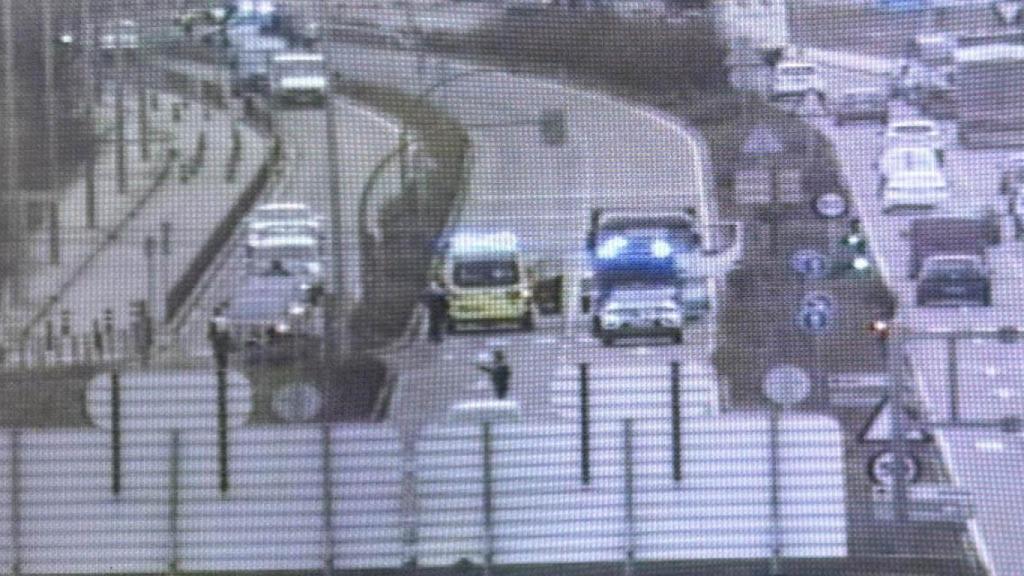 Imagen del suceso en la Avenida de Soria de Valladolid