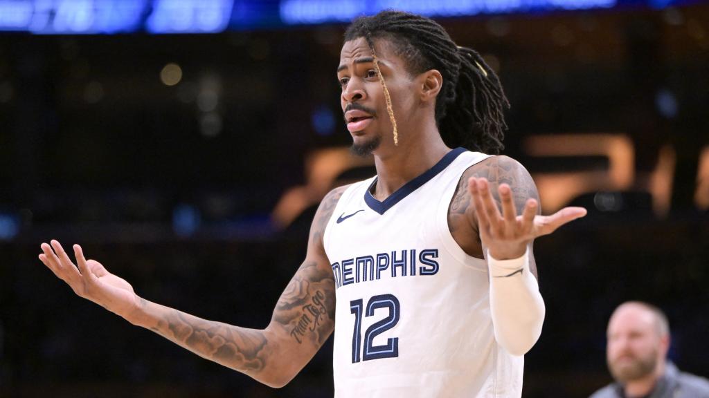 Ja Morant, con los Memphis Grizzlies