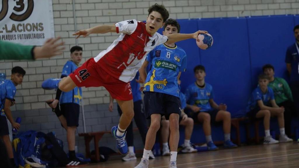 Alonso Mateos, máximo goleador del la selección infantil masculina.