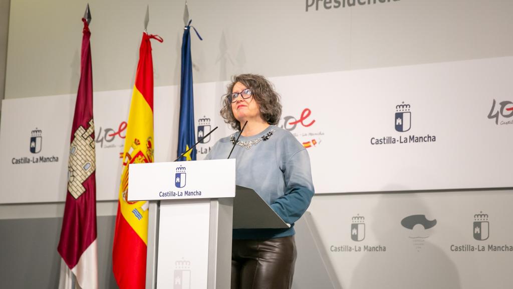 Mercedes Gómez, consejera de Desarrollo Sostenible. Foto: JCCM.