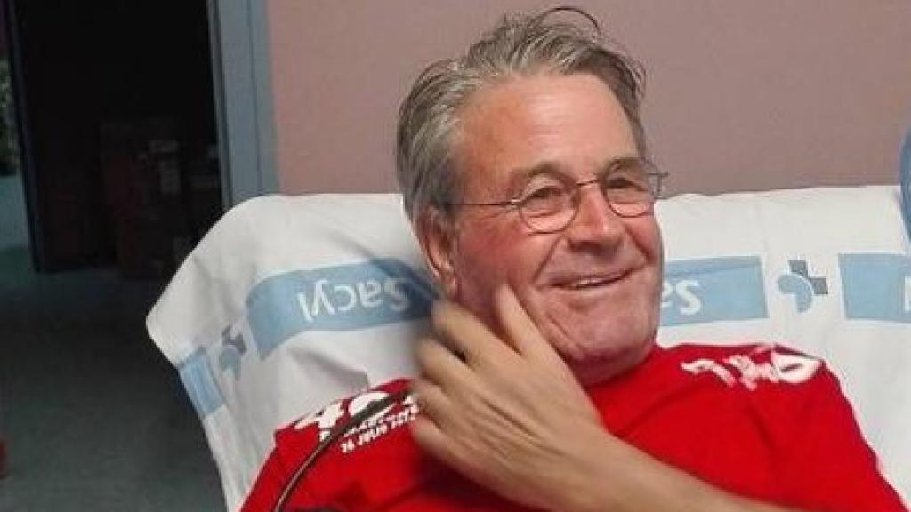 Francisco del Amo donando. Foto: Centro de Hemoterapia y Hemodonación de Castilla y León.