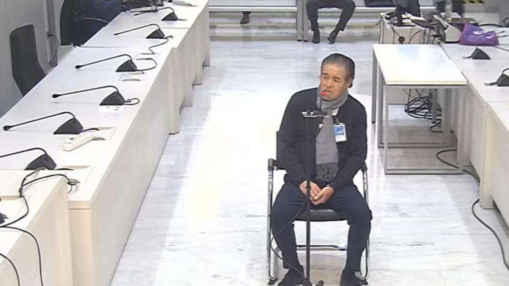 El cantaor Tito Losada, en la Audiencia Nacional.