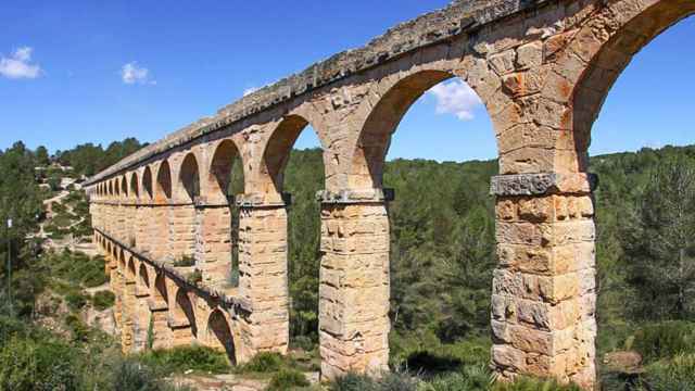Acueducto romano de Tarragona.