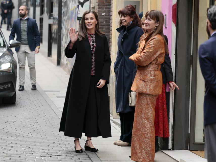 Letizia acude a su segundo acto de este 2024.