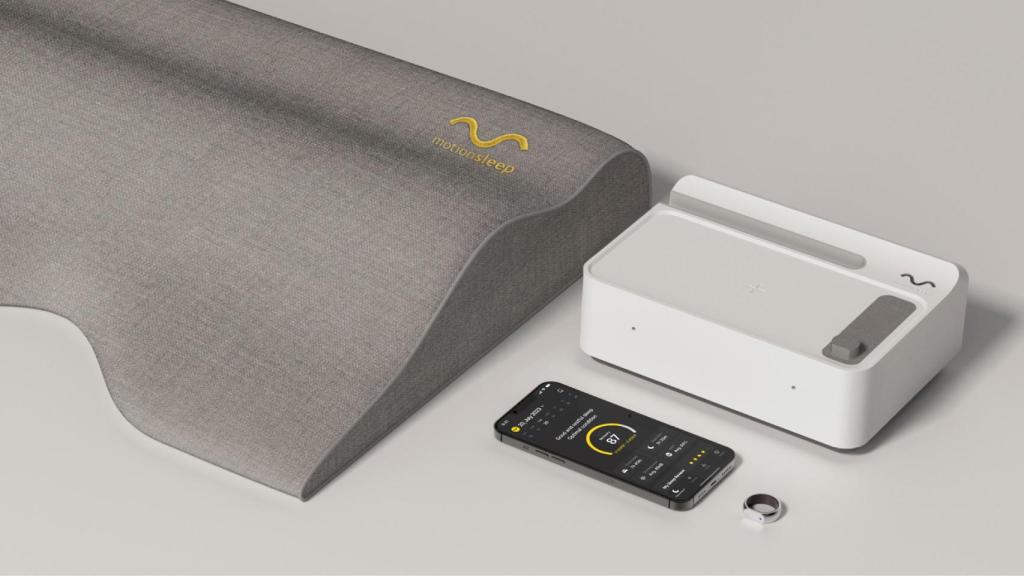 Motion Pillow, Motion Sleep y la app del movil.