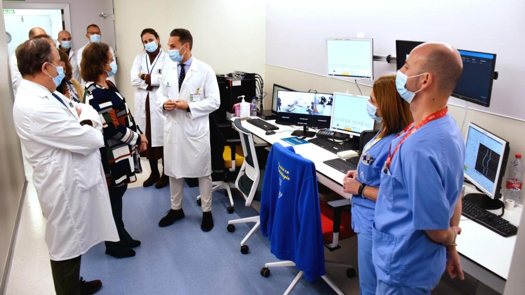 Catalina García, este martes en Sevilla.