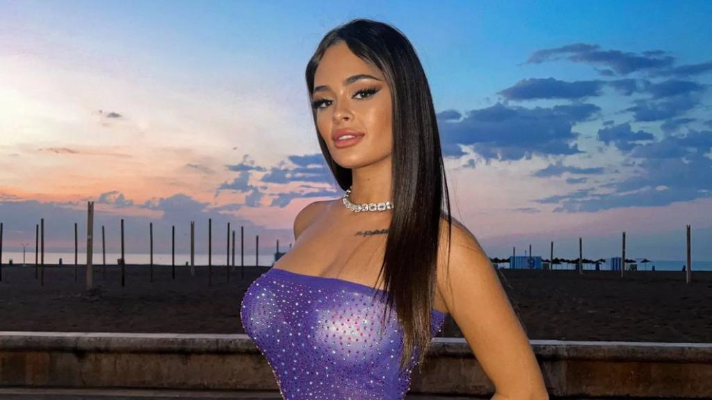 Zaira de la Morena, supuesta amante de Rauw Alejandro.