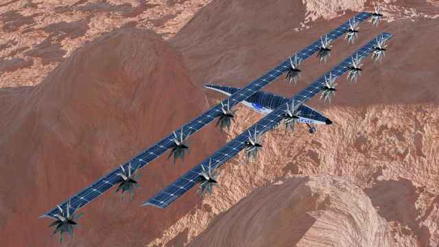 Avión solar MAGGIE para volar en Marte