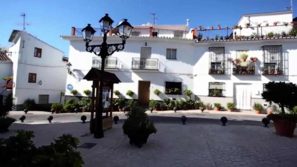 Una calle de Algarrobo.