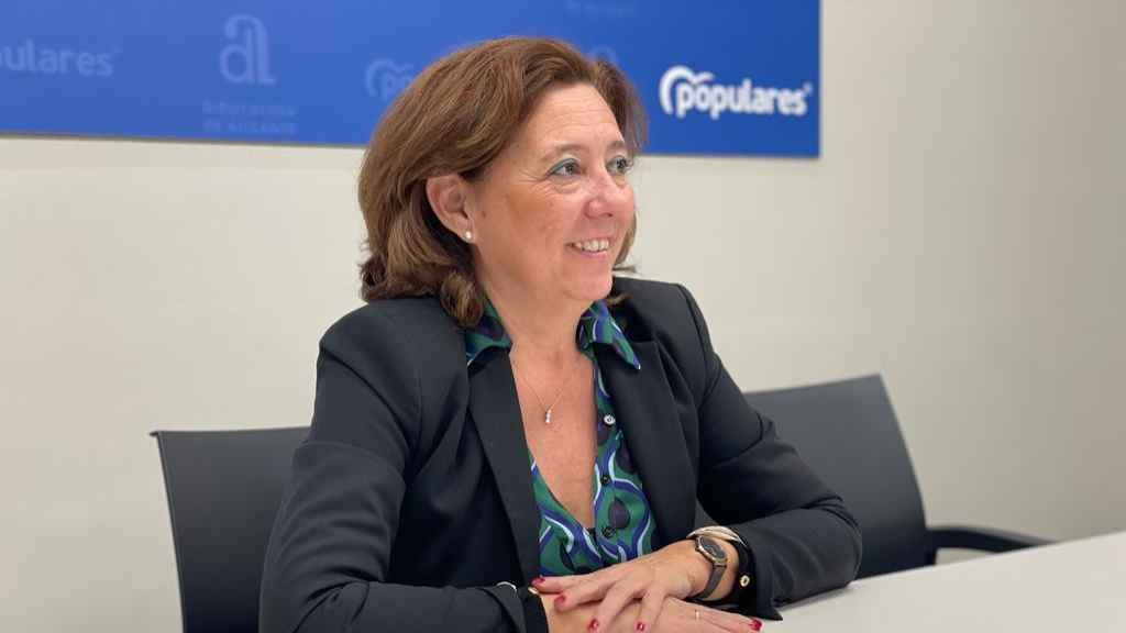 María Gómez, coordinadora del PP en la Vega Baja.
