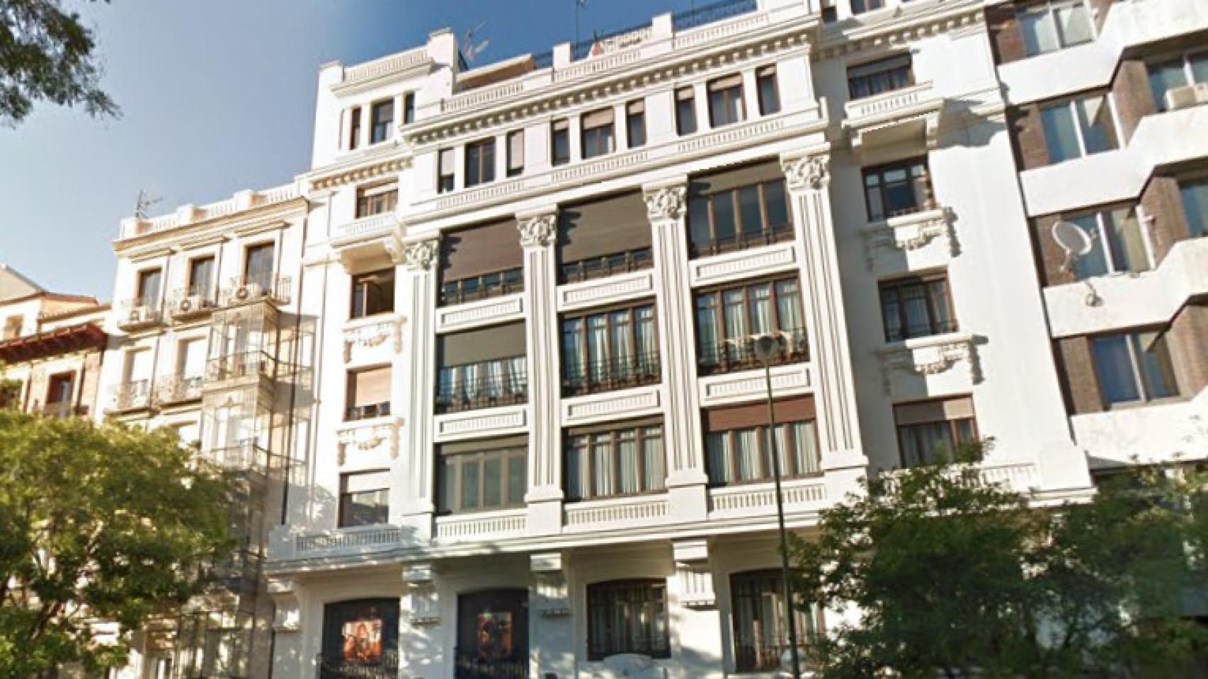 Edificio de viviendas de Antonio Palacios ubicado en calle Goya, 100.