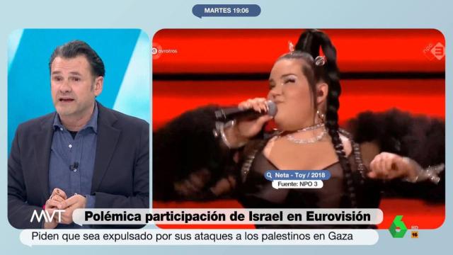Iñaki López, muy enfadado con Eurovisión por permitir la participación de Israel: Es vergonzoso