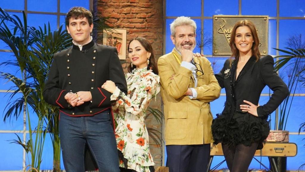 El jurado y la presentadora del programa de TVE 'Maestros de la costura'