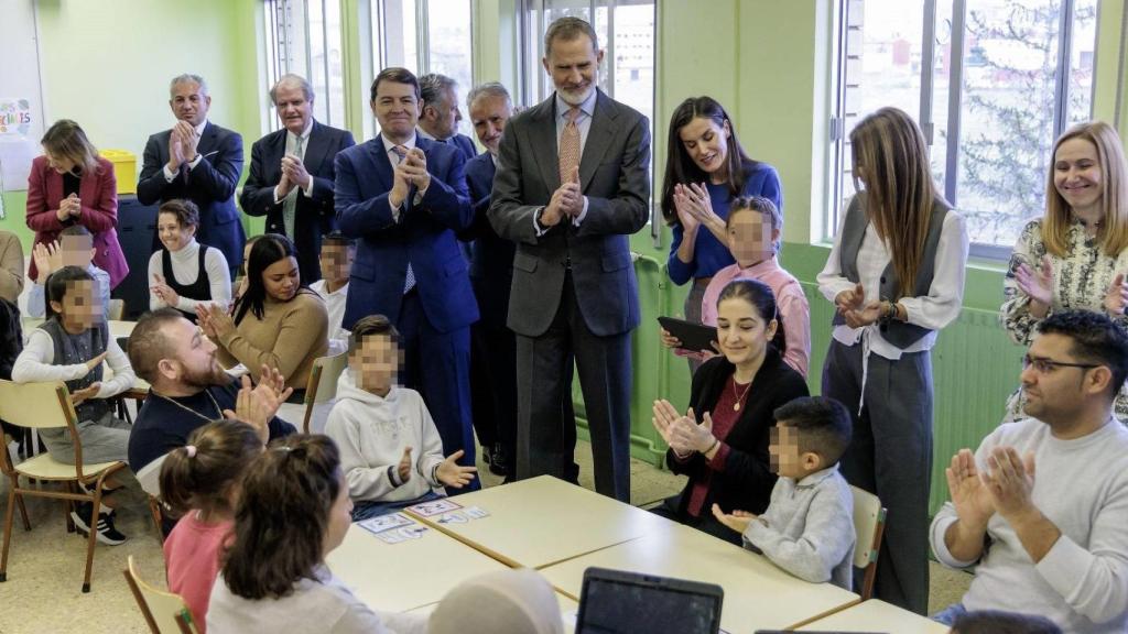 Felipe VI y Letizia Ortiz visitan León