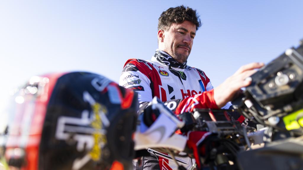 Joan Barreda, en el Rally Dakar 2024