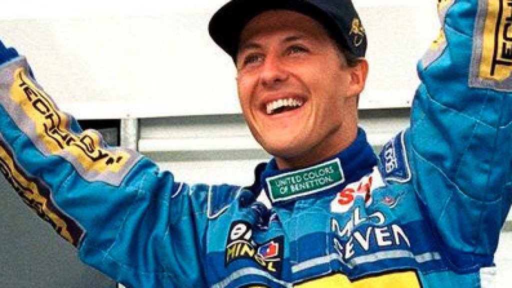 Michael Schumacher, durante su etapa en Benetton