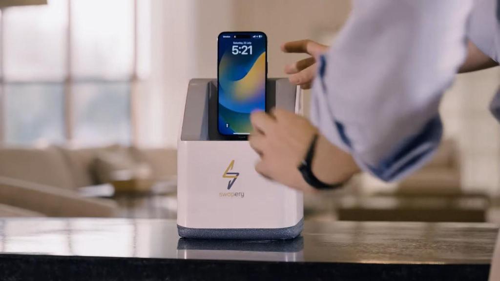 El dispositivo Swapery es capaz de darnos una batería nueva y recargada en 7 segundos