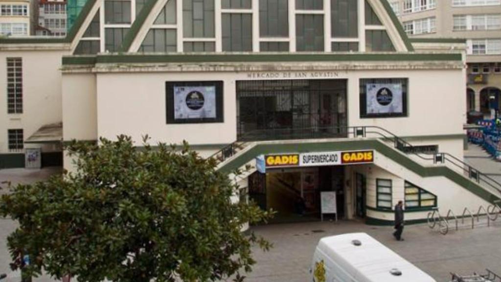 Fachada de mercado de San Agustín