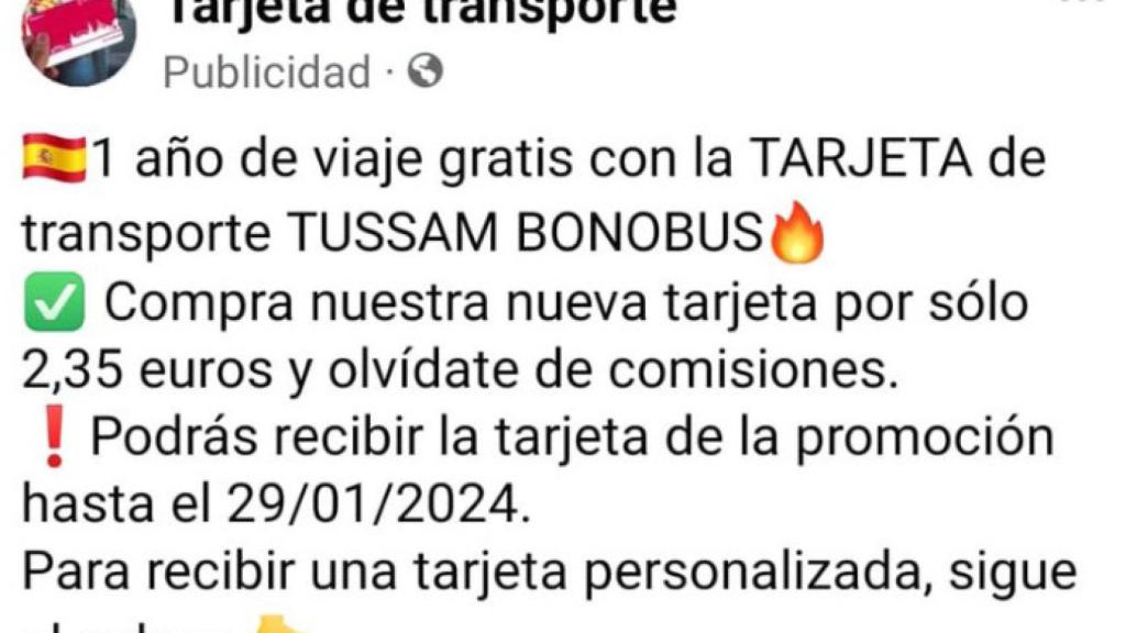El aviso de estafa que ha denunciado el Ayuntamiento de Sevilla.
