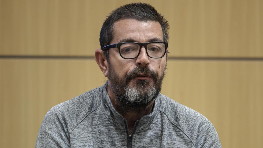 José Antonio Alapont en el juicio que se celebra en Valencia.