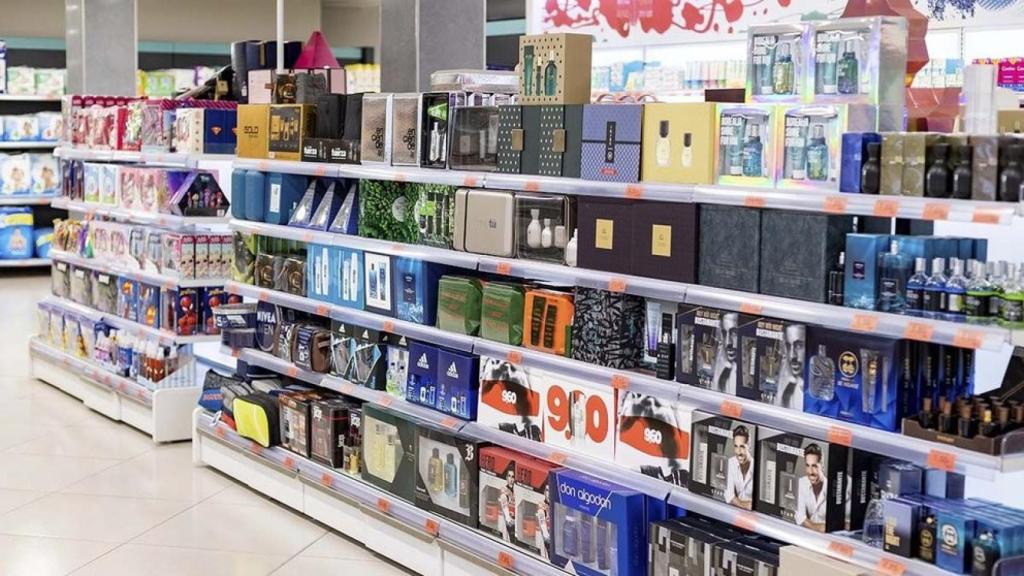 Sección de belleza e higiene personal.