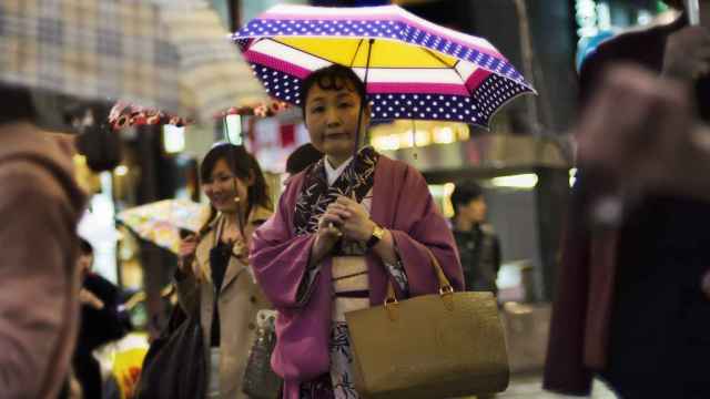 Mujeres en Tokio, Japón.