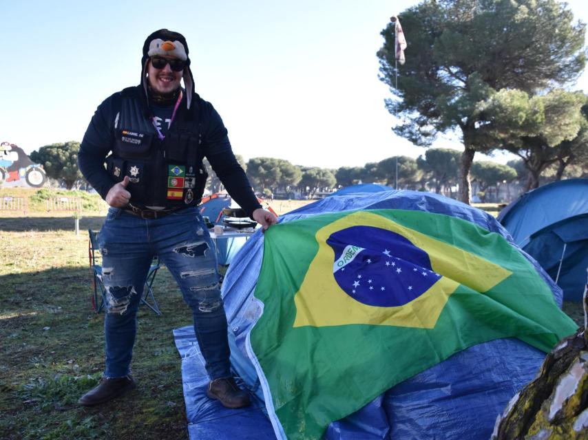 Gabriel atiende a EL ESPAÑOL de Castilla y León