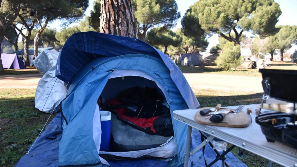 La tienda de campaña de Gabriel
