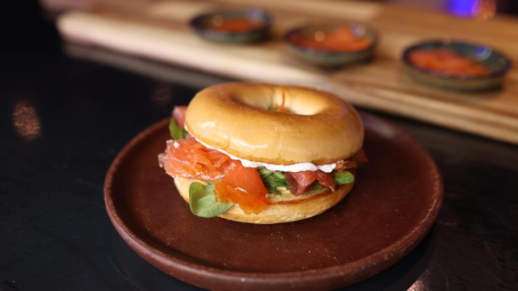 Bagel de Salmón