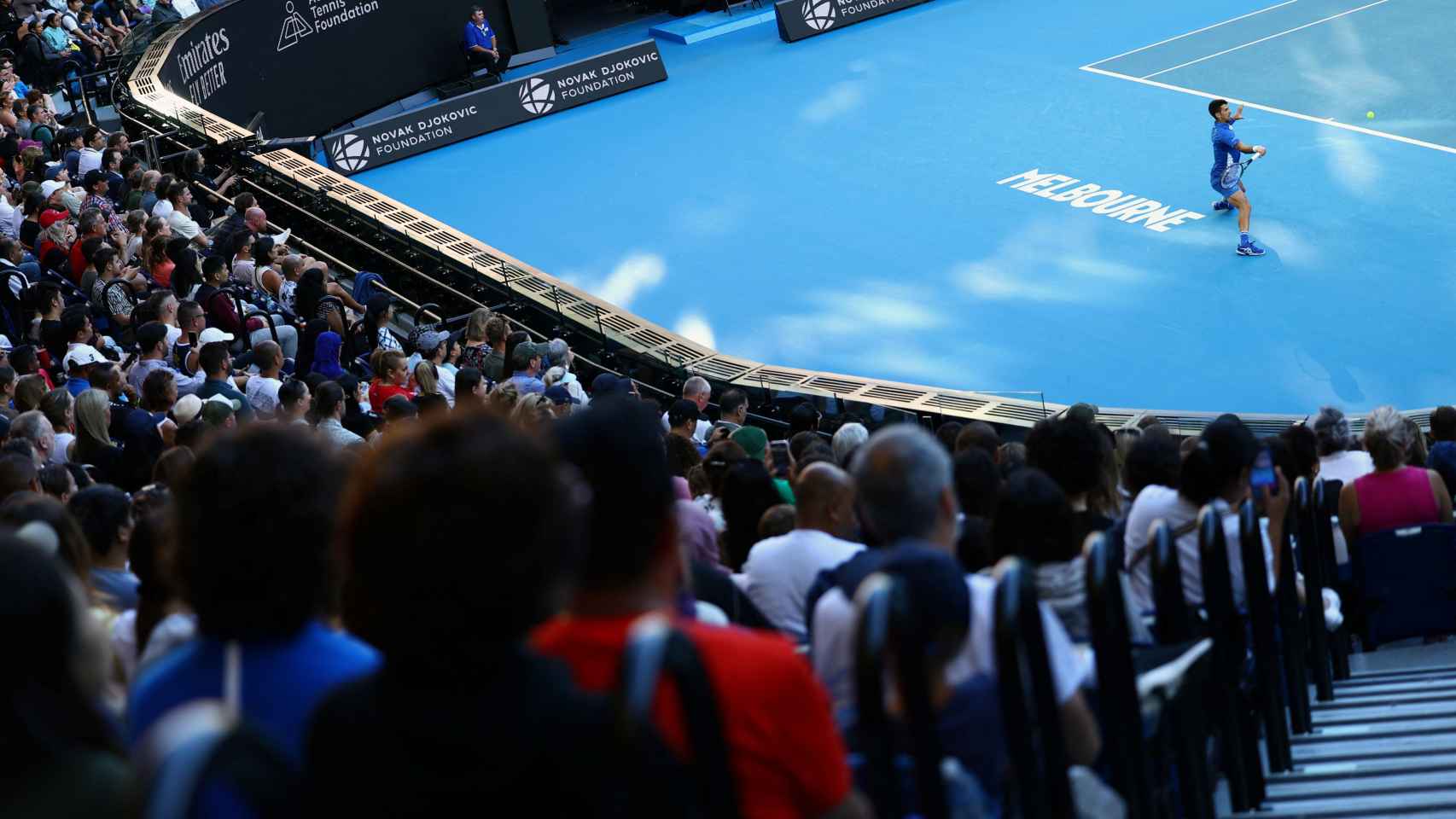 Novak Djokovic, en Melbourne