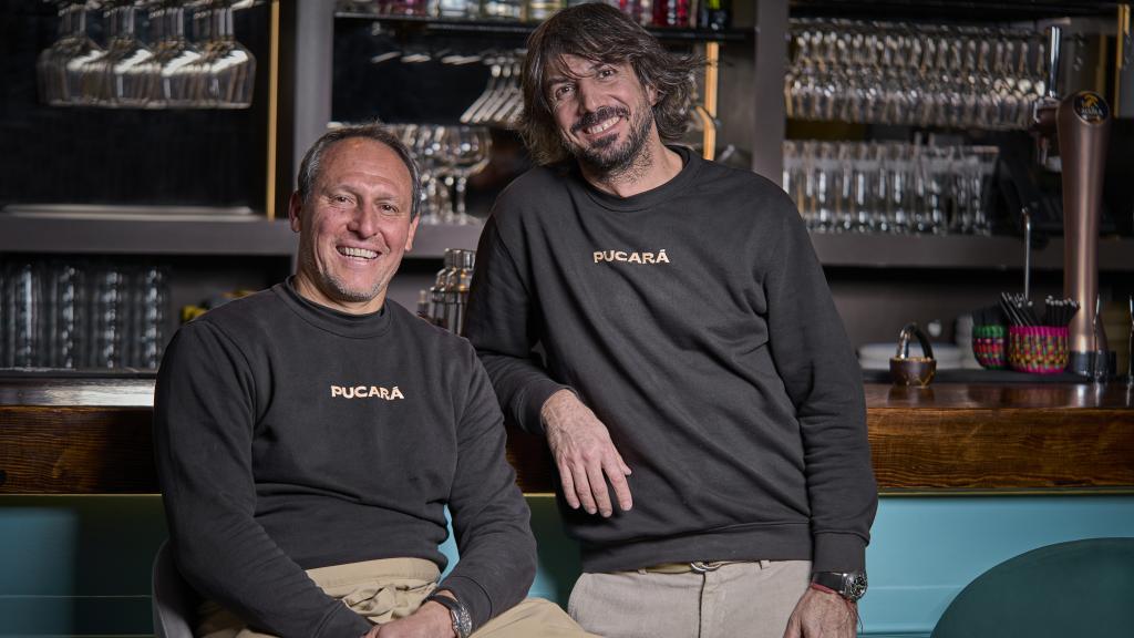 Gian Carlo Panzera y Patrick Griffiths, dueños de Pucará.