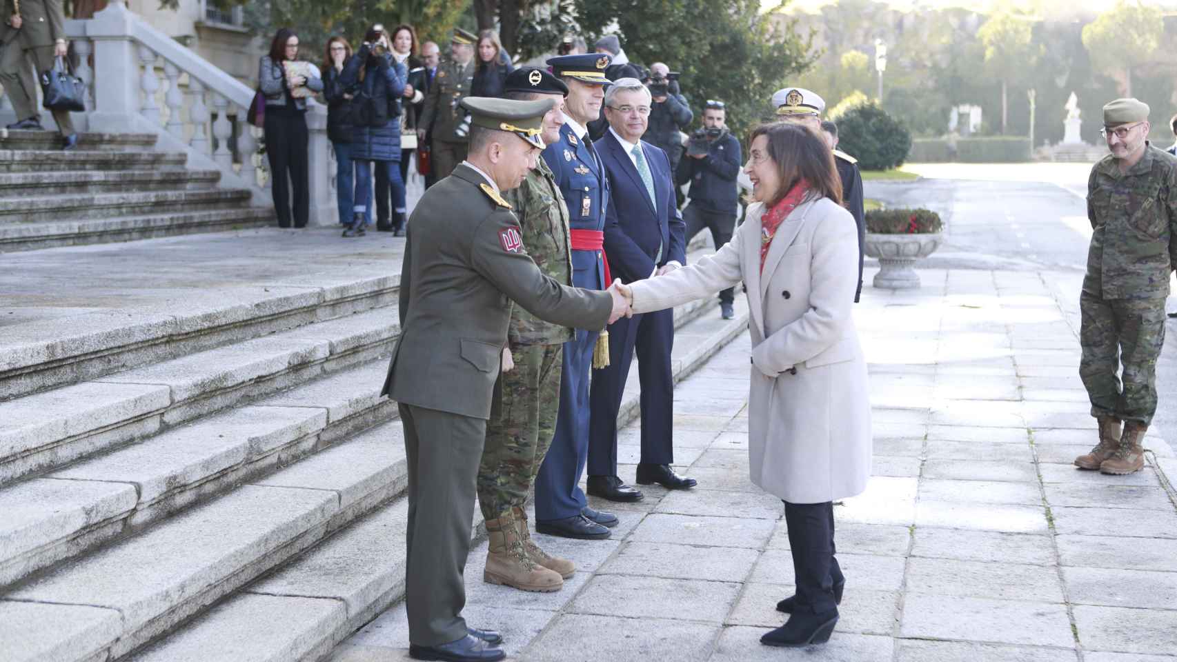 Acto en la Academia de Infantería de Toledo. Foto: Gobierno de España.