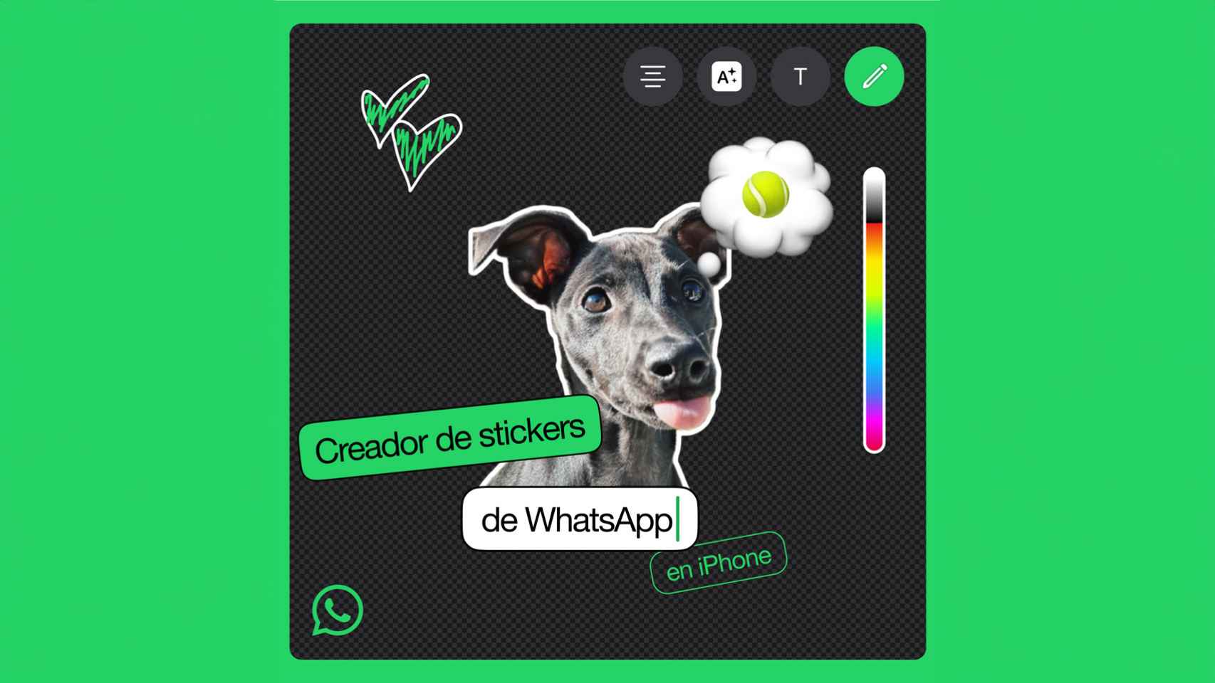 Creando stickers en WhatsApp