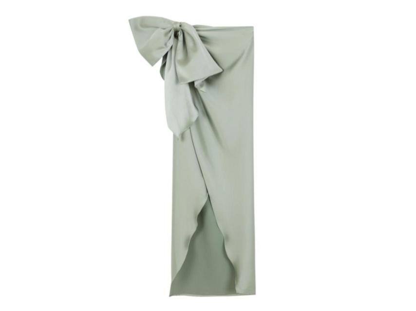 Un modelo de la falda de Hortensia Maeso.