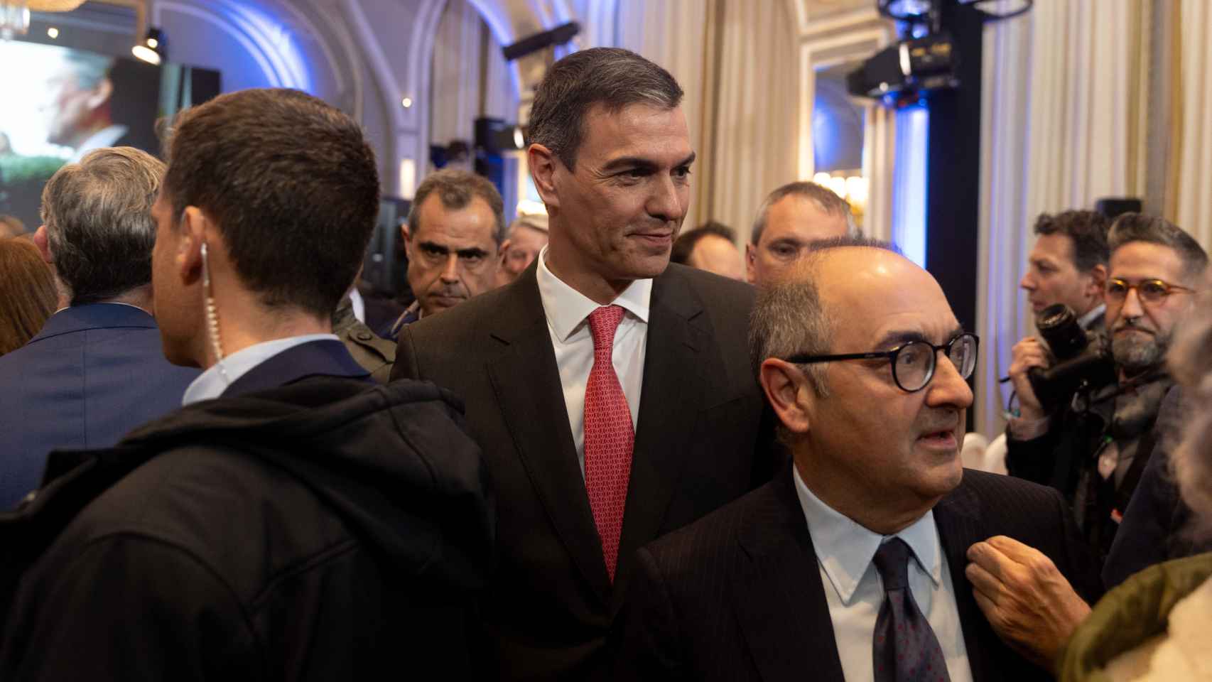 El presidente del Gobierno, Pedro Sánchez, durante la segunda y última jornada de la XIV edición de Spain Investors Day