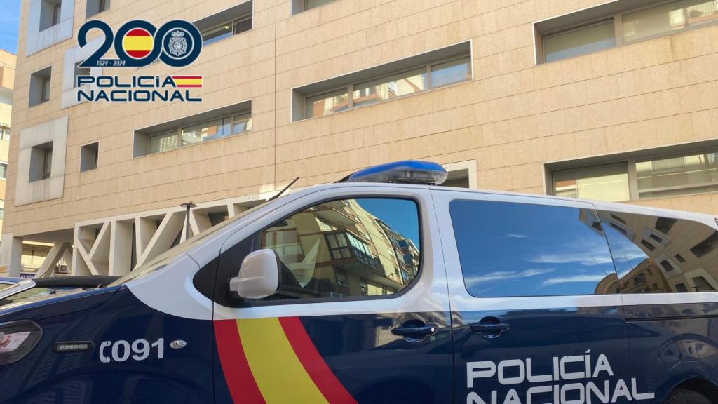 Un coche patrulla de la Policia Nacional, en una imagen de archivo.
