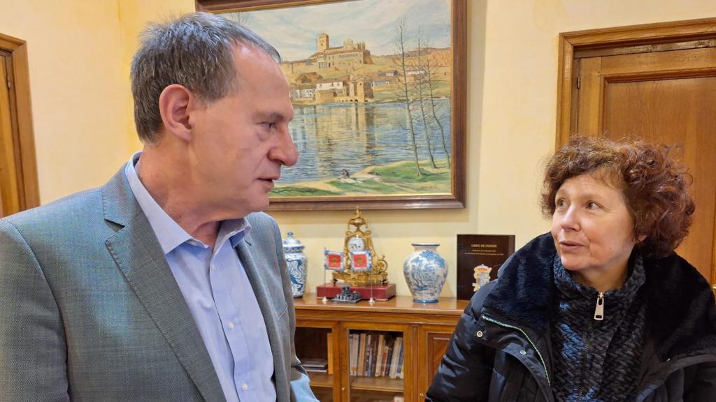 Icíar Bollaín y Ángel Blanco